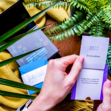 Personalised 60 Things To Do When You're 60 Box