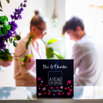 Personalised A Year Of Dates Gift Box