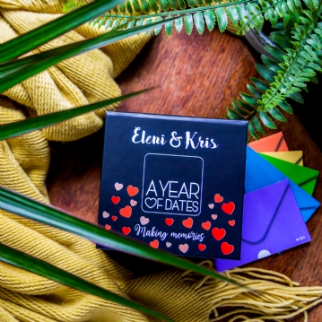 Personalised A Year Of Dates Gift Box