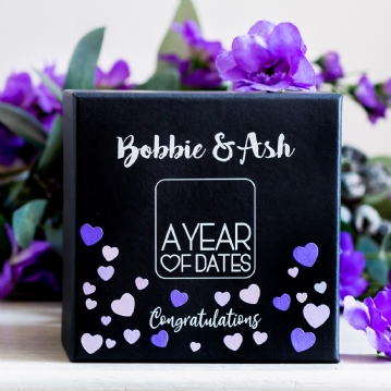 Personalised A Year Of Dates Gift Box