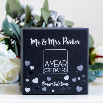 Personalised A Year Of Dates Gift Box