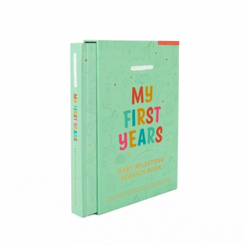 My First Years - Baby Milestones Scratch Book