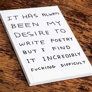 David Shrigley Poetry A5 Notebook