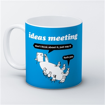 Modern Toss Ideas Meeting Mug