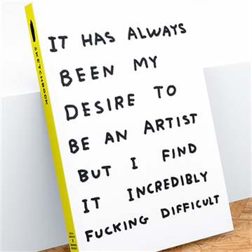 David Shrigley "Be an Artist" Sketchbook