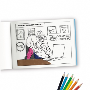 Karens in the Wild Colouring Book