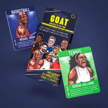 GOAT Sports Legends Spoons Card Game