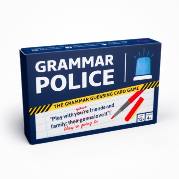 Grammar Police Card Game