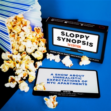 Sloppy Synopsis Card Game - TV Edition