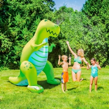 Ginormous Dinosaur Yard Sprinkler