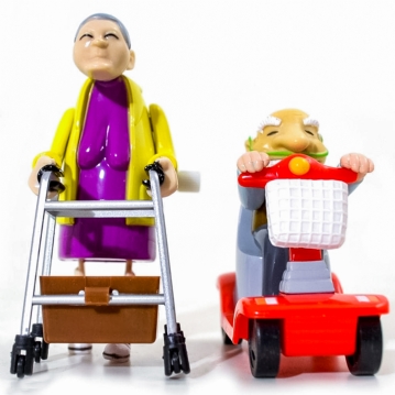 racing granny and grandad