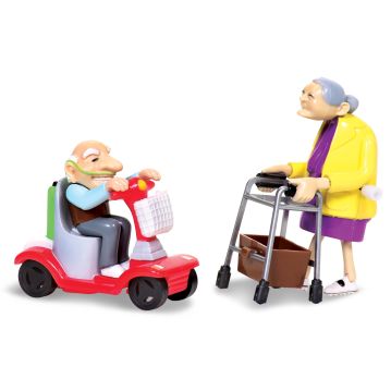 racing granny and grandad