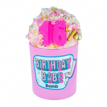 16th Birthday Babe Candle & Bath Blaster Gift Set