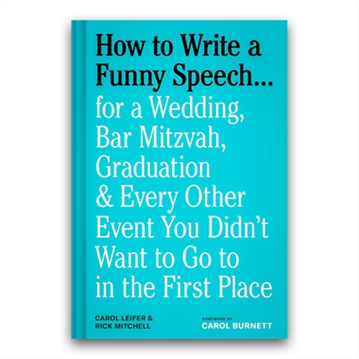 How to Write a Funny Speech…
