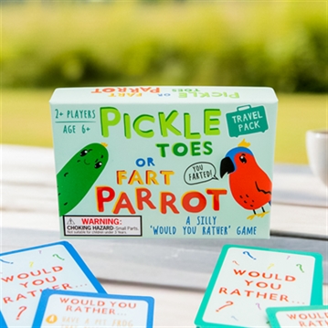 Pickle Toes or Fart Parrot - Travel Game