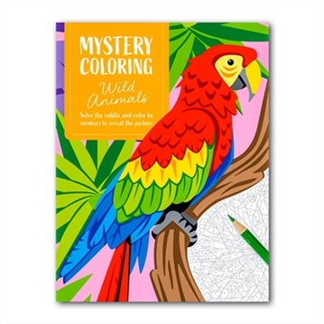 Mystery Colouring - Wild Animals