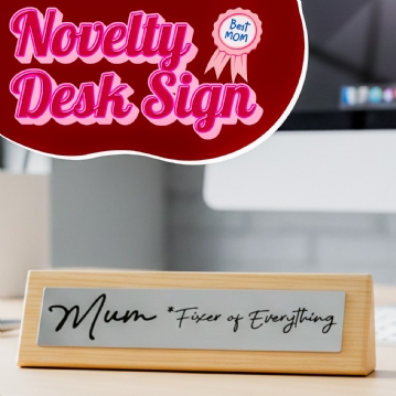 Mum Fixer of Everything Wooden Desk Sign