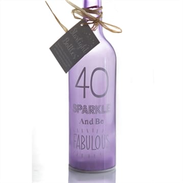 40th Birthday Starlight Bottle