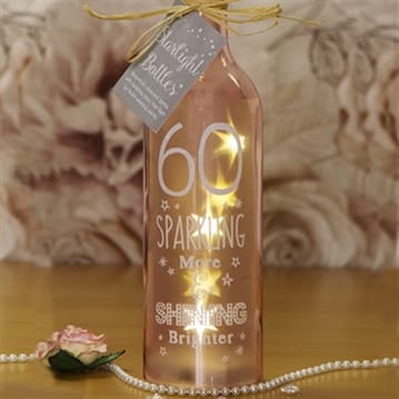 60th Birthday Starlight Bottle