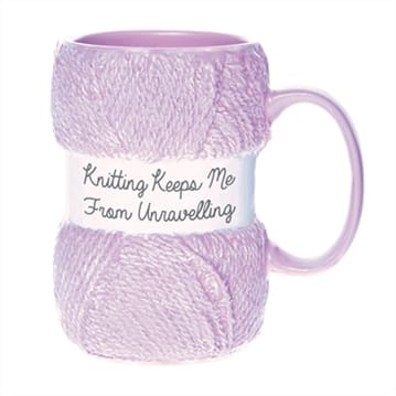 Unravelling Knitting Mug