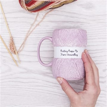 Unravelling Knitting Mug