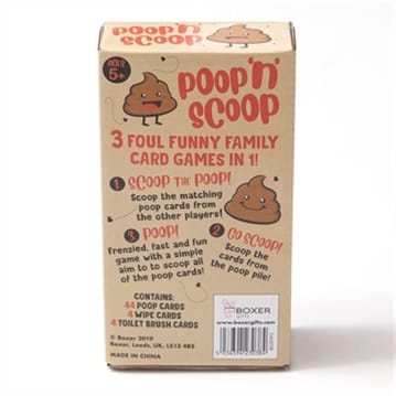 Poop and Scoop Family Card Game Hilarious 3 in 1 Card Games Stocking Filler Gift 