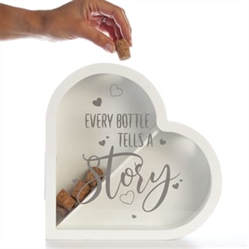 LED Light Up Heart Cork Saver