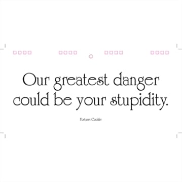 Classic Insults Flip Book