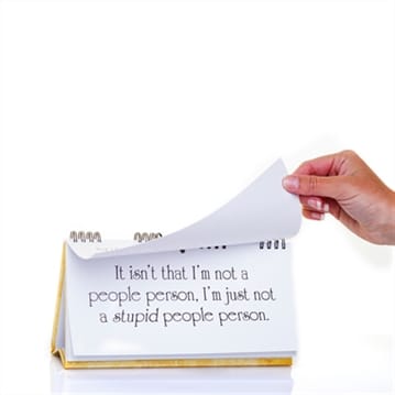 Classic Insults Flip Book