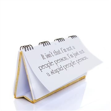 Classic Insults Flip Book