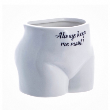 Always Keep Me Moist Female Body Plant Pot