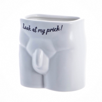 Look At My Prick Male Anatomy Plant Pot