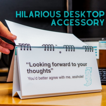 As Per My Last Email Novelty Flip Book