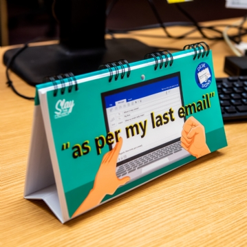 As Per My Last Email Novelty Flip Book