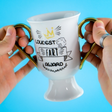 Loudest Fart Ever Trophy Mug