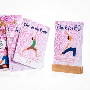 Brutally Honest Yoga Cards