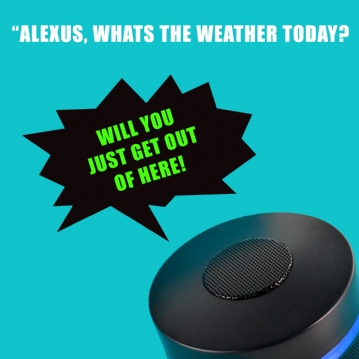 Bad Alexus - Novelty Offensive Wireless Speaker