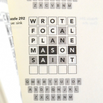 Wordle Challenge - Book of 500 Word Puzzles