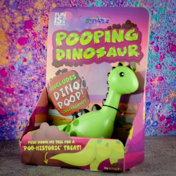 Pooping Dinosaur