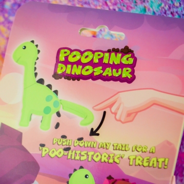 Pooping Dinosaur