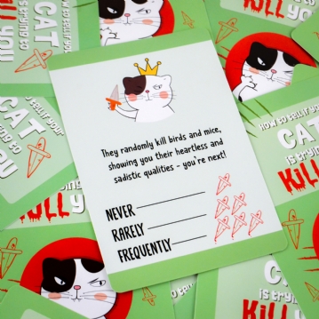 Is Your Cat Trying to Kill You Card Game