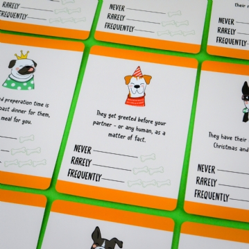 Is Your Dog Spoiled Card Game