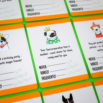 Is Your Dog Spoiled Card Game