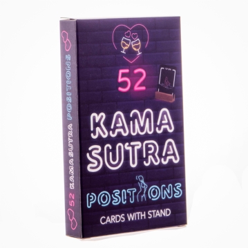 52 Kama Sutra Position Neon Cards