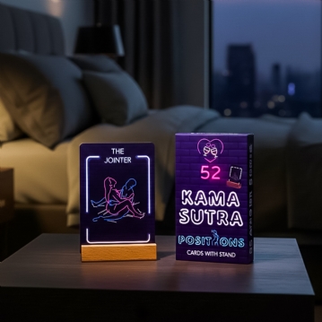 52 Kama Sutra Position Neon Cards