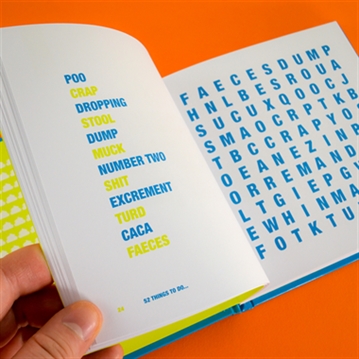 52 Things To Do While You Poo Book
