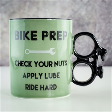 Bike Mug - Preparing to Ride