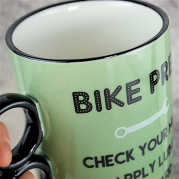 Bike Mug - Preparing to Ride