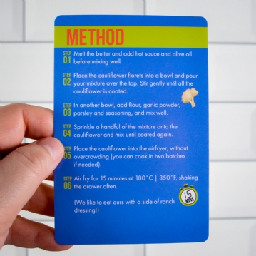 Air Fryer Easy Eats Recipe Cards