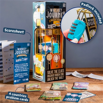 Whiskey Journey Escape Room Puzzle